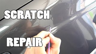 HOW TO REPAIR DEEP CAR PAINT SCRATCH LIKE A PRO