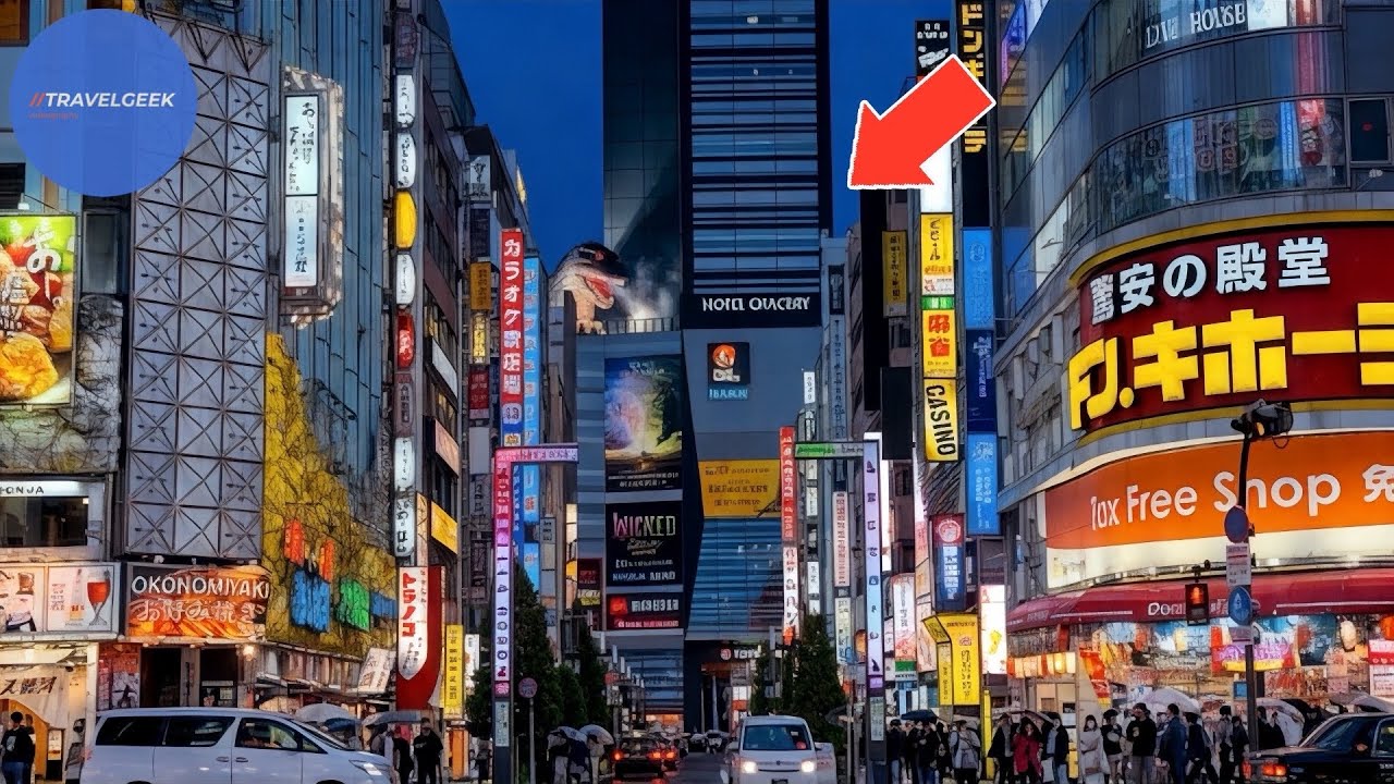Staying in the Godzilla Hotel in Tokyo's Most Chaotic Area Kabukicho Shinjuku