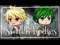 Switched bodies||Bakudeku||bnha/mha||Gacha life mini movie ||