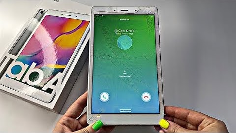 Samsung Galaxy Tab A 8.0 SM-T295 (2019) incoming call / Over the horizon ringtone