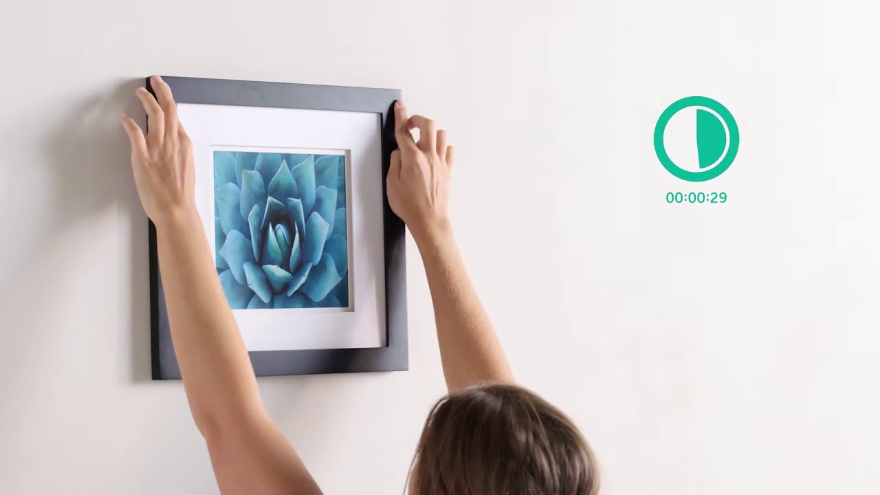 How To Use Picture Hanging Strips VELCRO® Brand YouTube
