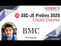 BMC | SSC JE Prelims 2020 | SSC JE Free Online Coaching |SSC JE Pre Free Crash Course| CE | Lect-13