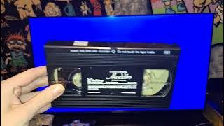 Rewinding A VHS Video: Aladdin 1993 French Canadian VHS