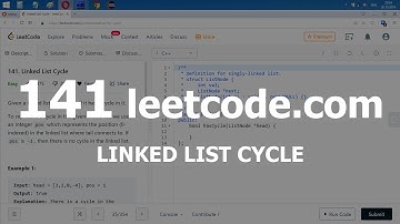 Разбор задачи 141 leetcode.com Linked List Cycle. Решение на C++