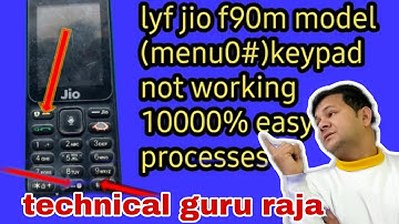 jio f90m (menu0#)keypad not working 💯 jio f90 menu 0#batton problem