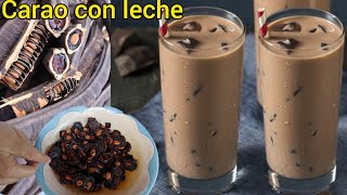 Como Hacer Fresco De Carao Con Leche