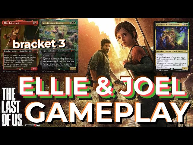 The Last of Us: Ellie & Joel EDH Gameplay vs Durnan, Kefka, Ob