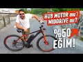 Elektrikli Bisiklet Yokuş Testi: Hub Motor Mu Middrive Motor Mu?