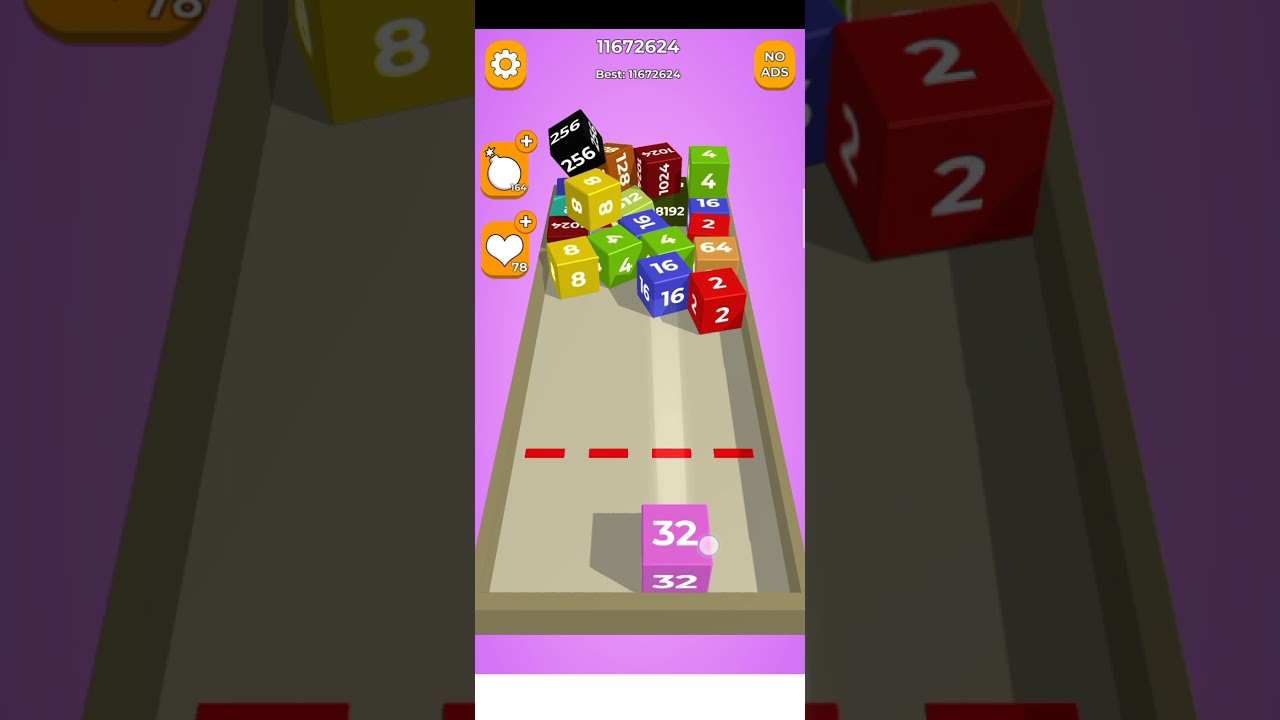 Chain Cube 2048 highest score..