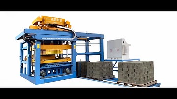 Yixin  Machinery Free Pallet Full Automatic Concrete Hollow Brick Making Machine