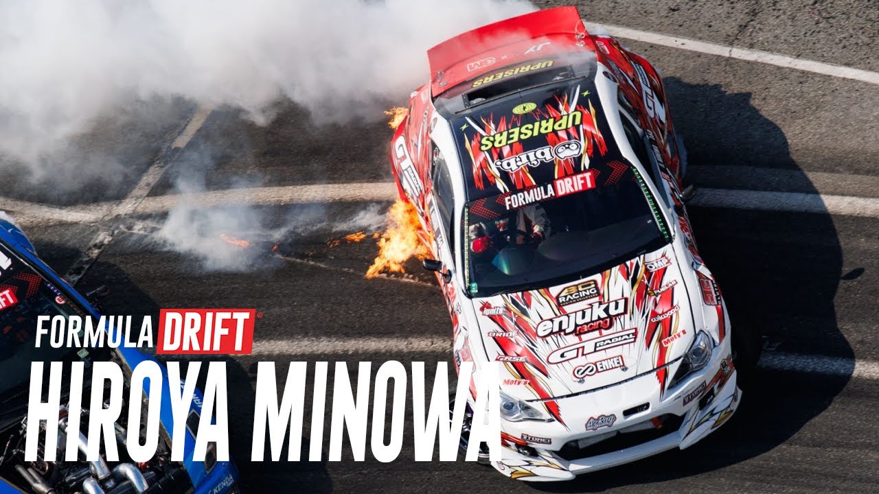 Hiroya Minowa Pushes Limits at Formula Drift Long Beach