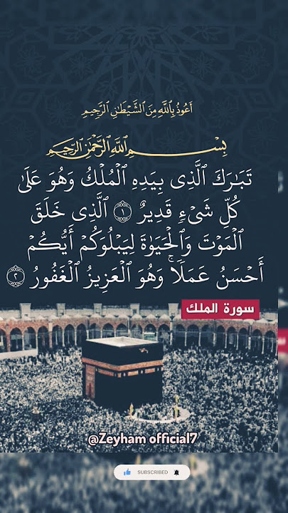 ⭐♥️ Quran Tilawat Recitation #islamicvideo #tilawat #qurantilawat #quranrecitation #surahmulk#shorts