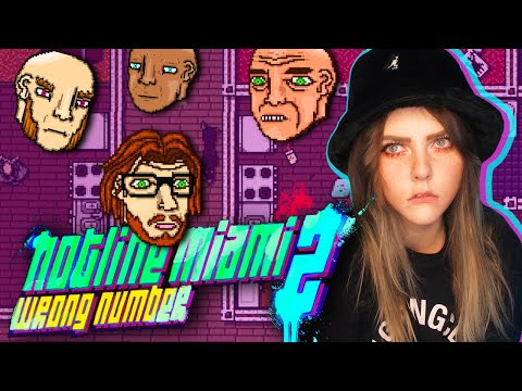 Видео: Рашн мафия│HOTLINE MIAMI 2│【#2】