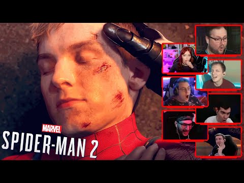 Видео: Реакция Летсплейщиков на Смерть Питера | Marvel's Spider-Man 2