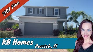 KB Homes - 2107 Plan - North River Ranch, Parrish, Fl