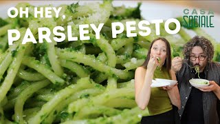 We gave PARSLEY PESTO a chance and it changed our life