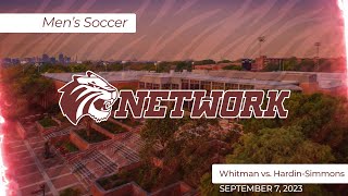 230907 NCAA Men's Soccer - Whitman vs. Hardin-Simmons