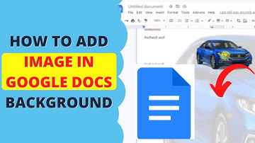 Add Background Image in Google Docs | replace the background Image in Google Docs?