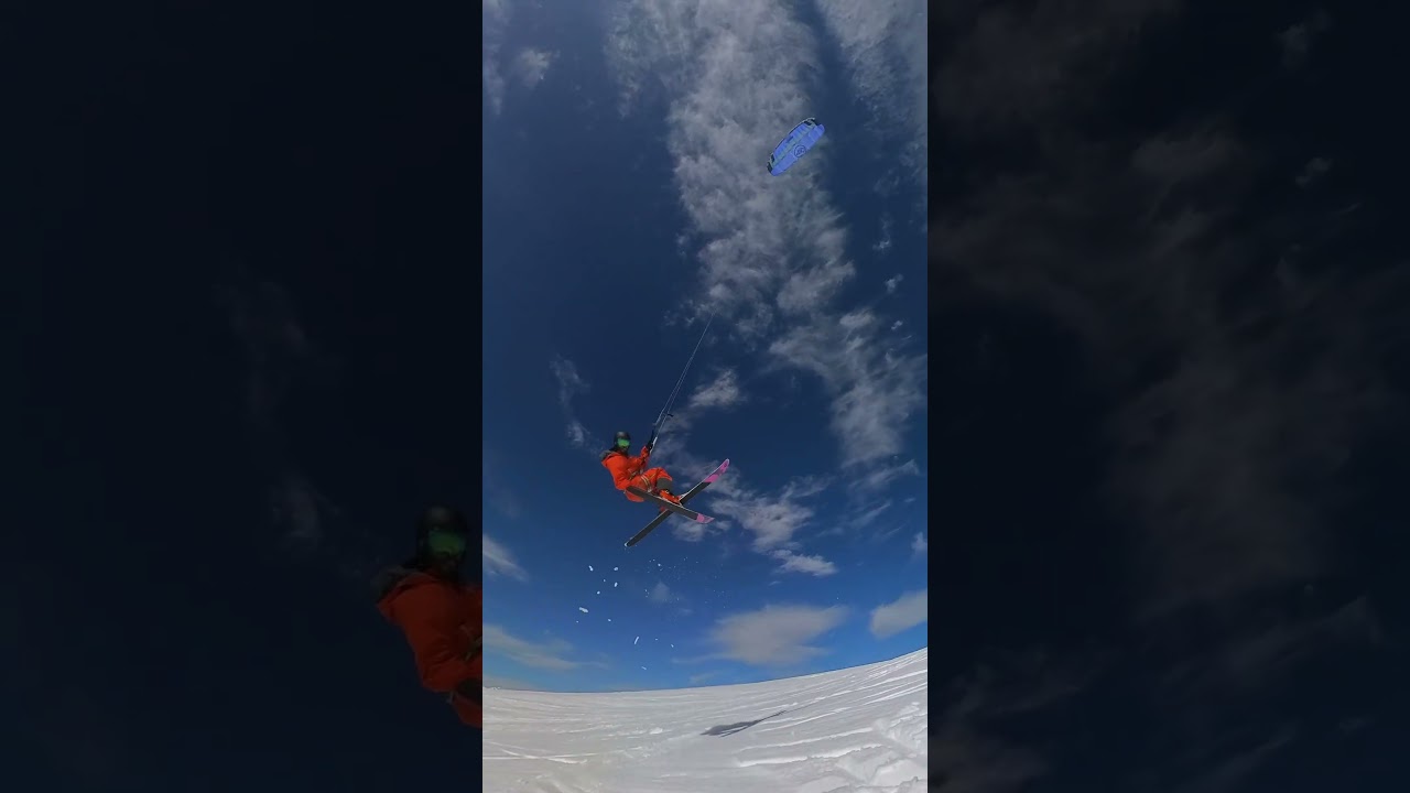 ️bientot la fin de la saison snowkite #flysurferkiteboarding hybrid 9.5 #kitesandboards shop