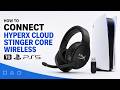 How To Connect HyperX Cloud Stinger Core Wireless To PS5