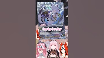 Calli FINALLY breaks the signed card curse #hololiveenglish #hololiveen #vtuber