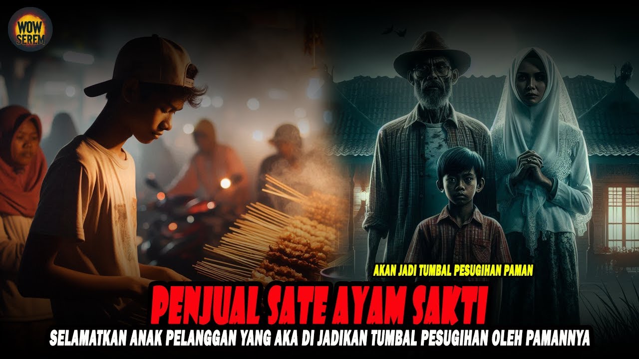 PENJUAL SATE SAKTI SELAMATKAN ANAK PELANGGAN YANG AKAN DI JADIKAN TUMBAL PESUGIHAN OLEH PAMANNYA...