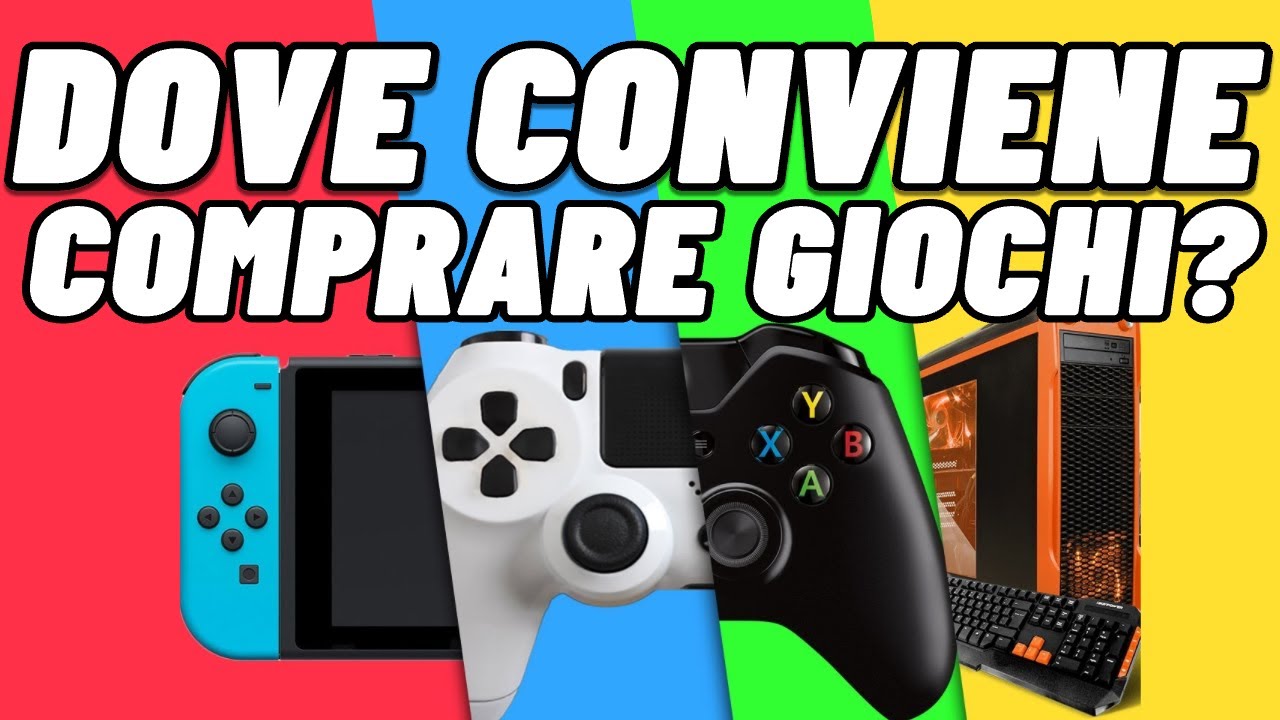 MIGLIORI SITI per COMPRARE videogiochi 🔥👓 Pc, Ps4, Ps5, Xbox e Switch -  YouTube