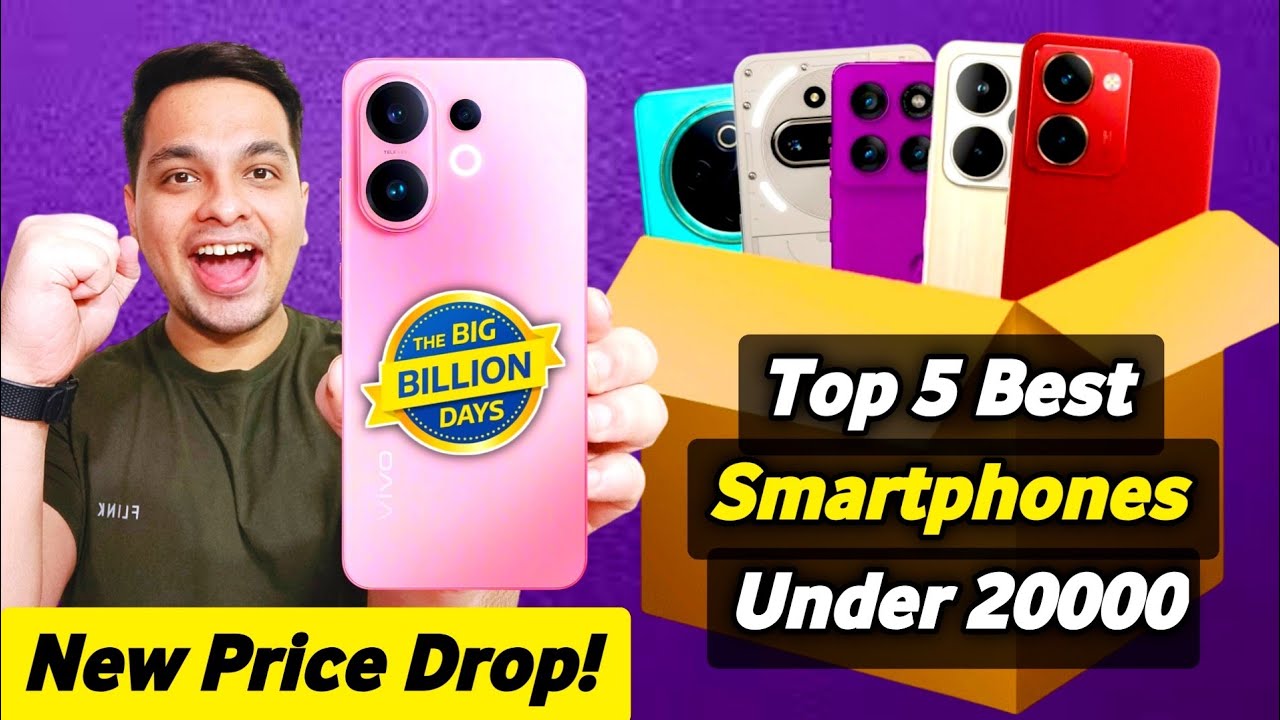 New Price Drop 🔥 Top 5 Best Phones Under 20000 in Flipkart BBD Sale ...