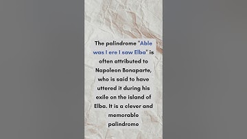 Palindromes The World of Words That Read the Same Backward as Forward Ep12