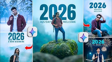 New Trending Ai Photo Editing 2026 / Happy New Year Photo Editing Prompt Google Gemini AI