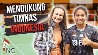 Nikola, Ayahnya, dan @KBRI Praha datang mendukung timnas bulutangkis Indonesia di LiNing Czech Open