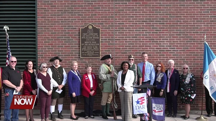 Historical marker for Pvt. Elijah Stites receives re-dedication