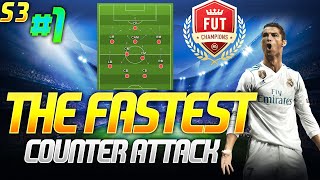 FAST COUNTER ATTACK STRATEGY - TRYHARDS RTG S3 1 - FIFA 21 ULTIMATE TEAM FUT CHAMPIONS