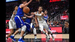 Trae Young Drops 17 Assists vs. Clippers