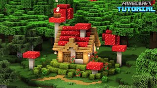 Minecraft Casa para Supervivencia de Hongo | Tutorial de construcción