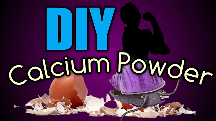 Gör ditt eget kalciumpulver - En Ekonomisk och Enkel DIY-metod!