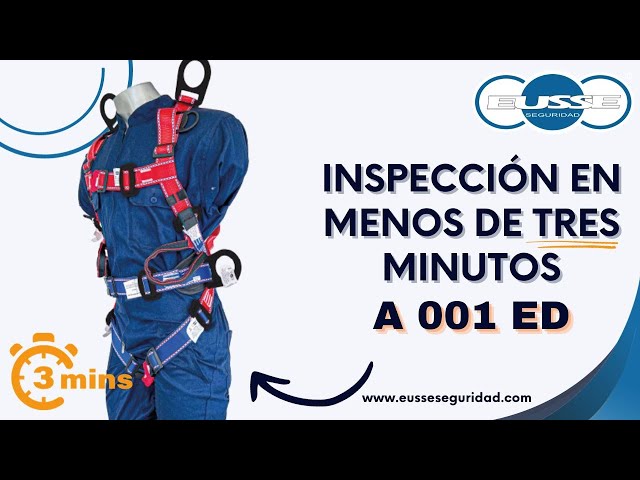 INSPECCIÓN ARNÉS A 001 ED | EUSSE SEGURIDAD - YouTube