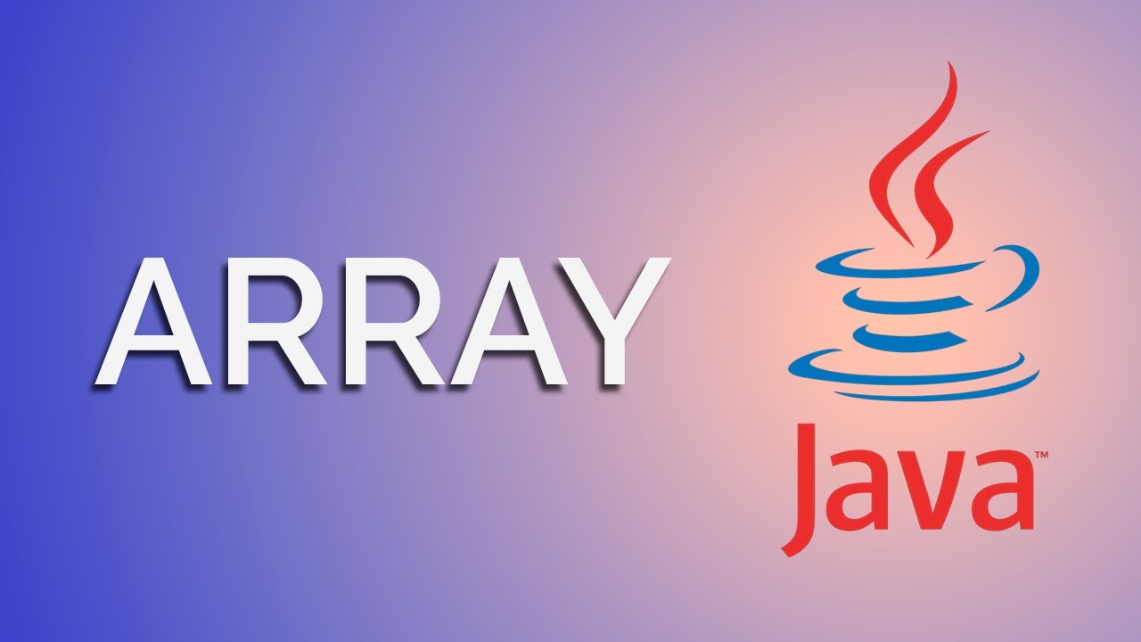 Los ARRAYS en Java - YouTube