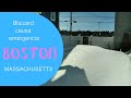 Blizzard causa emergencia en Boston, Massachusetts.