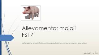 Allevamento maiali FS17 v1.0