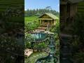 Proses Tropical Bamboo Villa with a Multi-Level Natural Pool #bamboohouse