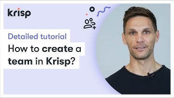 How to create a team in Krisp? [detailed tutorial]