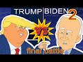Trump vs Biden 2 | Cartoon Rap Battle