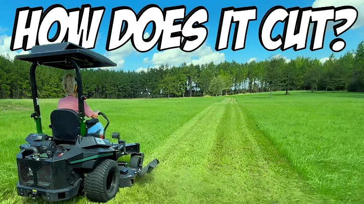 We Put The BEST Mower Blades On The NEWEST Zero Turn On The Market | Yakta YXR 710