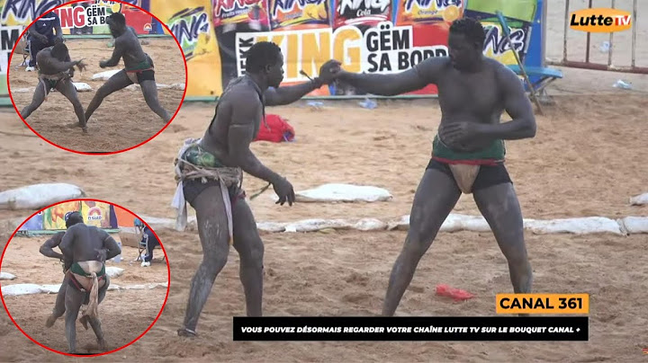 Grand combat : R5 Vs Modou Yacine - Journée Badiane Production