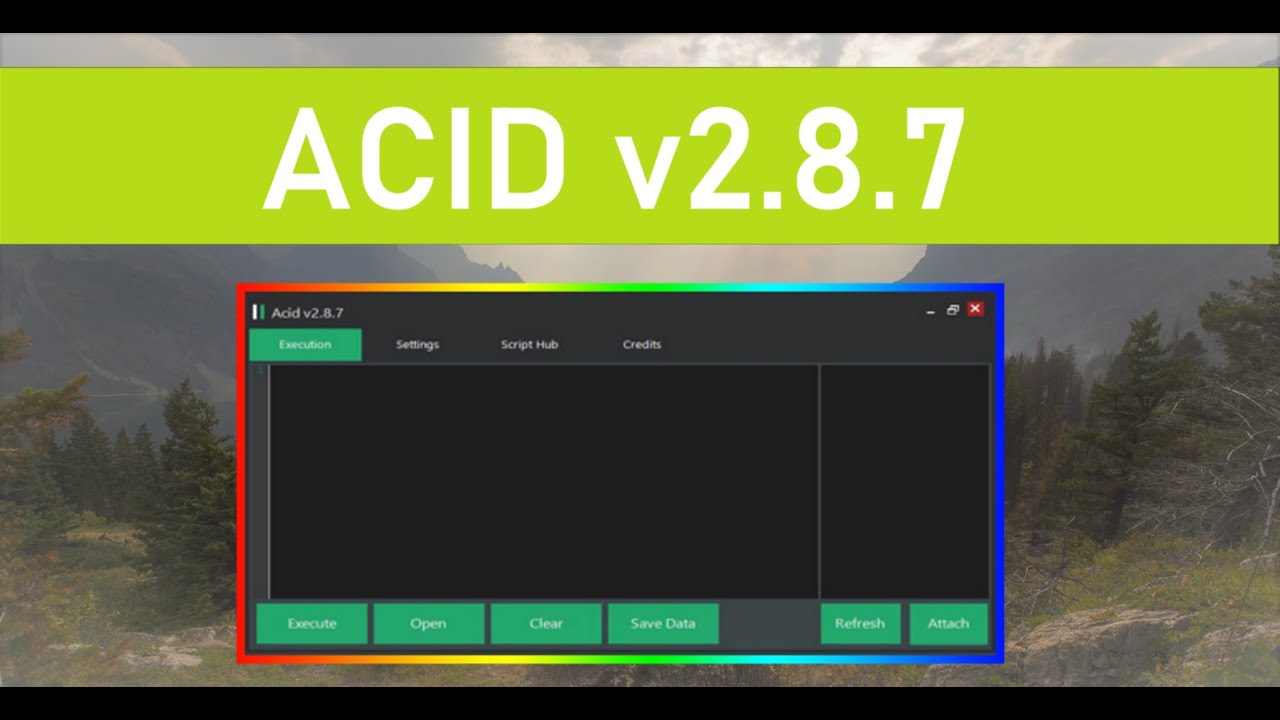 Acid V2 8 7 Executor Level 6 No Ads Roblox Exploiting Youtube - acid roblox exploit