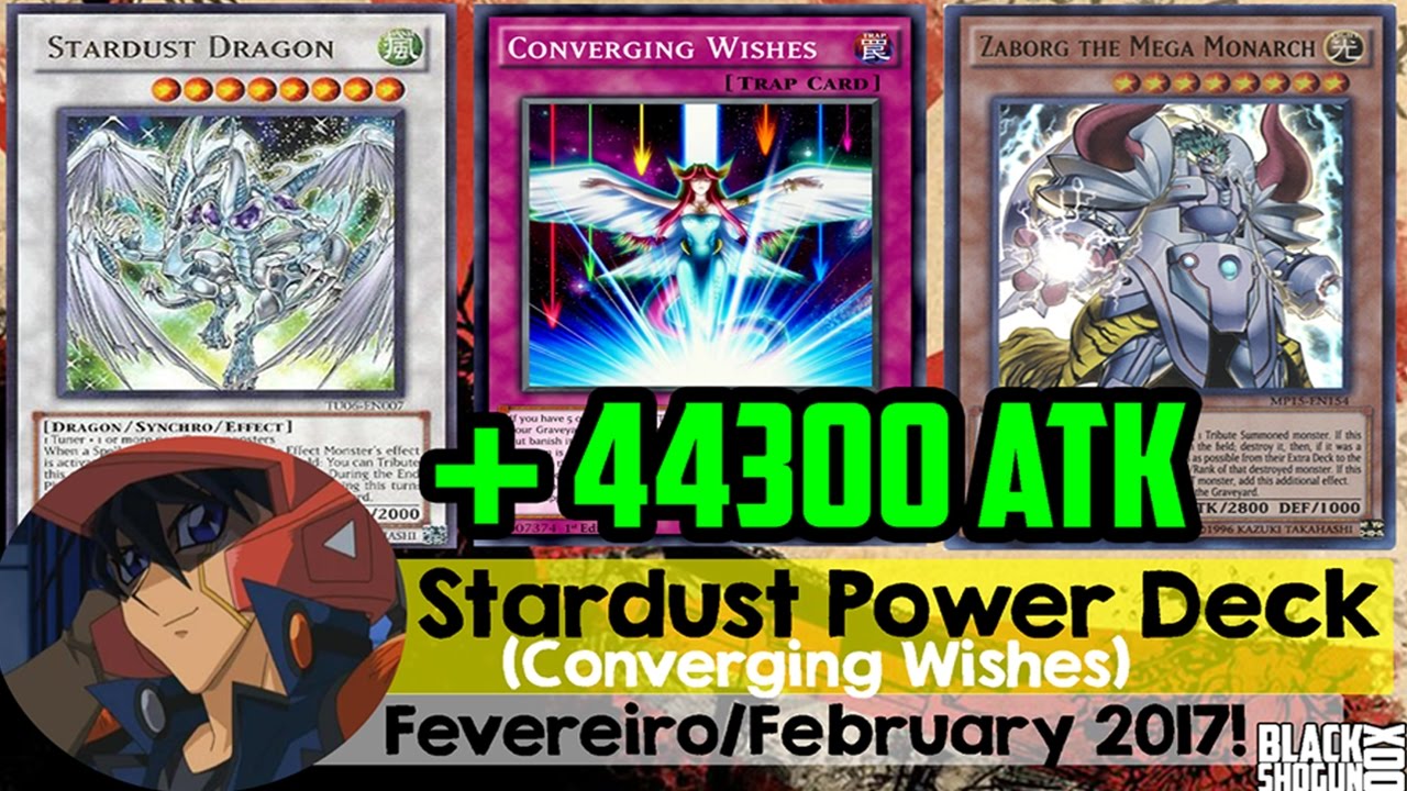YGOPRO-Stardust Dragon Power Deck/Converging Wishes +44300 ...