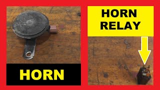 Horn Relay Testing and Replacement