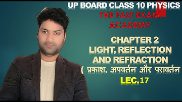 #upboard #class 10 #physics #प्रकाश का परावर्तन तथा अपवर्तन #Reflaction and Refraction Lec.17