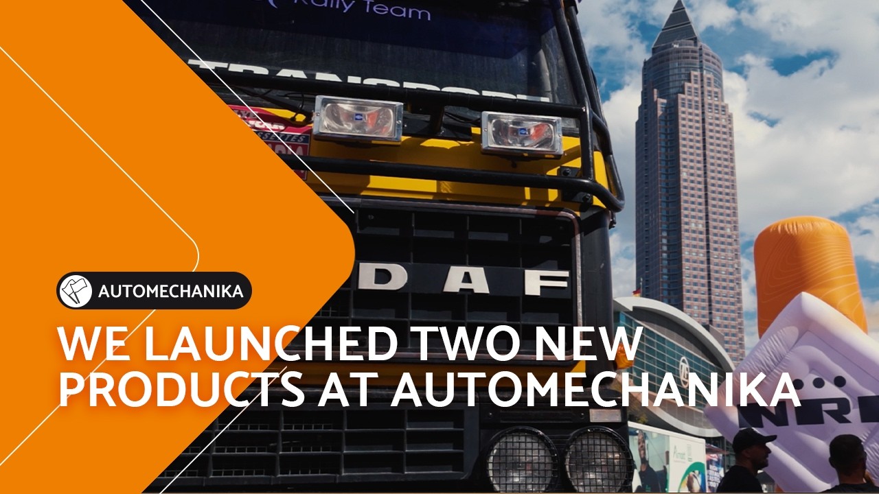 We launched two new products at Automechanika!